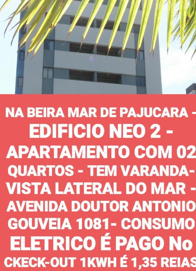 Na Beira Mar De Pajucara - Edificio Neo 2 - Apartamento Com 02 Quartos - Tem Varanda- Vista Lateral Do Mar - Avenida Doutor Antonio Gouveia 1081- Consumo Eletrico E Pago No Ckeck-Out 1Kwh E 1,35 Reias Maceió Eksteriør billede